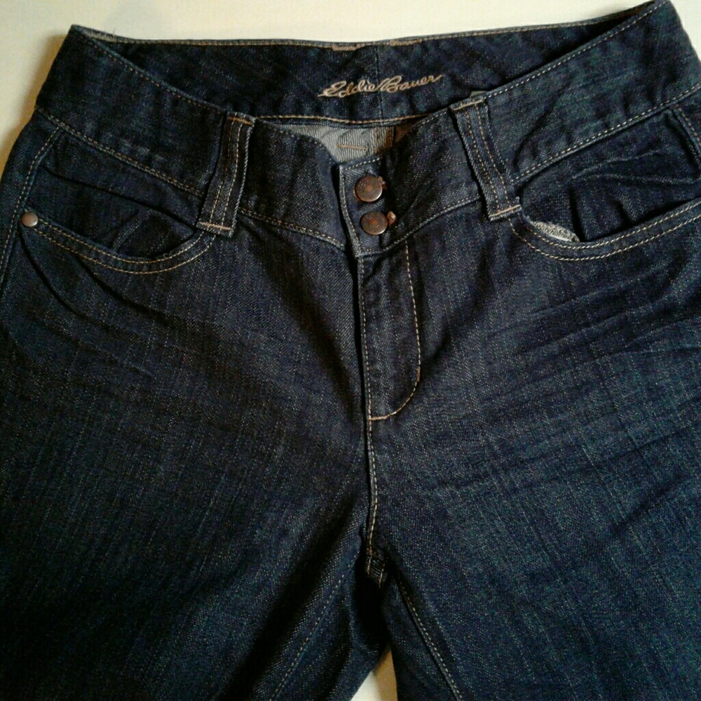 Eddie Bauer Boot Jeans size 2 - Picture 2 of 4